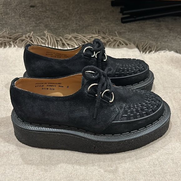 George Cox Creeper Platform shoes - Picture 2 of 4